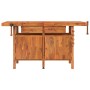 Workbench with drawers and screws wooden bench 162x62x83 cm by vidaXL, Work tables - Ref: Foro24-153324, Price: 384,99 €, Dis...