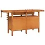 Workbench with drawers and screws wooden bench 162x62x83 cm by vidaXL, Work tables - Ref: Foro24-153324, Price: 362,47 €, Dis...