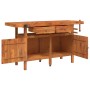 Workbench with drawers and screws wooden bench 162x62x83 cm by vidaXL, Work tables - Ref: Foro24-153324, Price: 384,99 €, Dis...