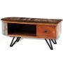 Coffee table with iron legs, recycled solid wood by vidaXL, Coffee table - Ref: Foro24-241642, Price: 169,78 €, Discount: %