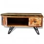 Coffee table with iron legs, recycled solid wood by vidaXL, Coffee table - Ref: Foro24-241642, Price: 169,78 €, Discount: %