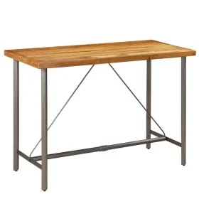 Recycled solid teak high bar table 150x70x106 cm by vidaXL, Kitchen and dining tables - Ref: Foro24-245805, Price: 402,37 €, ...