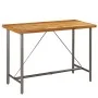 Recycled solid teak high bar table 150x70x106 cm by vidaXL, Kitchen and dining tables - Ref: Foro24-245805, Price: 402,37 €, ...