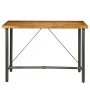 Recycled solid teak high bar table 150x70x106 cm by vidaXL, Kitchen and dining tables - Ref: Foro24-245805, Price: 402,37 €, ...