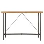 Recycled solid teak high bar table 150x70x106 cm by vidaXL, Kitchen and dining tables - Ref: Foro24-245805, Price: 402,37 €, ...