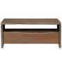 Live Edge Couchtisch aus massivem grauem Akazienholz 90x50x40 cm von vidaXL, Couchtisch - Ref: Foro24-246127, Preis: 139,68 €...