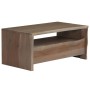 Live Edge Couchtisch aus massivem grauem Akazienholz 90x50x40 cm von vidaXL, Couchtisch - Ref: Foro24-246127, Preis: 139,68 €...