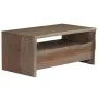 Live Edge Couchtisch aus massivem grauem Akazienholz 90x50x40 cm von vidaXL, Couchtisch - Ref: Foro24-246127, Preis: 138,58 €...