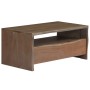 Live Edge Couchtisch aus massivem grauem Akazienholz 90x50x40 cm von vidaXL, Couchtisch - Ref: Foro24-246127, Preis: 139,68 €...