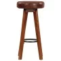 Küchenhocker 2 Stk. echtes Leder massives Akazienholz von vidaXL, Küchenhocker - Ref: Foro24-246260, Preis: 165,13 €, Rabatt: %