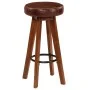 Küchenhocker 2 Stk. echtes Leder massives Akazienholz von vidaXL, Küchenhocker - Ref: Foro24-246260, Preis: 165,13 €, Rabatt: %