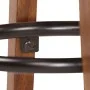 Küchenhocker 2 Stk. echtes Leder massives Akazienholz von vidaXL, Küchenhocker - Ref: Foro24-246260, Preis: 165,13 €, Rabatt: %
