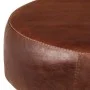 Kitchen stools 2 units genuine leather solid acacia wood by vidaXL, Kitchen stools - Ref: Foro24-246260, Price: 165,13 €, Dis...