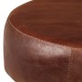 Küchenhocker 2 Stk. echtes Leder massives Akazienholz von vidaXL, Küchenhocker - Ref: Foro24-246260, Preis: 158,89 €, Rabatt: %