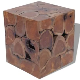 Hocker aus massivem Teakholz von vidaXL, Klapphocker und Stühle - Ref: Foro24-243472, Preis: 115,88 €, Rabatt: %