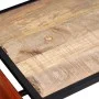 Couchtisch mit Zeitschriftenständer aus echtem Leder 110x50x45 cm von vidaXL, Couchtisch - Ref: Foro24-244241, Preis: 87,93 €...