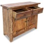 Aparador de madera maciza reciclada 75x30x65 cm de vidaXL, Aparadores - Ref: Foro24-244490, Precio: 233,53 €, Descuento: %