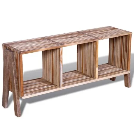 TV-Schrank mit 3 stapelbaren Regalen aus recyceltem Teakholz von vidaXL, TV-Möbel - Ref: Foro24-241718, Preis: 152,07 €, Raba...
