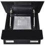 Black tempered glass extractor hood with 600 mm screen by vidaXL, Extractors - Ref: Foro24-241215, Price: 145,58 €, Discount: %
