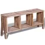 TV-Schrank mit 3 stapelbaren Regalen aus recyceltem Teakholz von vidaXL, TV-Möbel - Ref: Foro24-241718, Preis: 152,07 €, Raba...