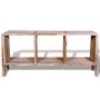 TV-Schrank mit 3 stapelbaren Regalen aus recyceltem Teakholz von vidaXL, TV-Möbel - Ref: Foro24-241718, Preis: 152,07 €, Raba...