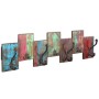 Coat rack with 7 hooks made of solid recycled wood. by vidaXL, Hat and coat racks - Ref: Foro24-243460, Price: 56,23 €, Disco...