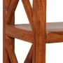 Solid acacia wood shelf with honey finish 60x30x160 cm by vidaXL, Bookcases and shelves - Ref: Foro24-245646, Price: 245,04 €...