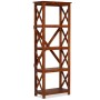 Solid acacia wood shelf with honey finish 60x30x160 cm by vidaXL, Bookcases and shelves - Ref: Foro24-245646, Price: 250,19 €...