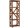 Solid acacia wood shelf with honey finish 60x30x160 cm by vidaXL, Bookcases and shelves - Ref: Foro24-245646, Price: 245,04 €...