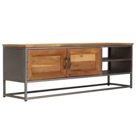 TV-Möbel aus recyceltem Teakholz und Stahl 120x30x40 cm von vidaXL, TV-Möbel - Ref: Foro24-246281, Preis: 171,78 €, Rabatt: %