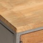 TV-Möbel aus recyceltem Teakholz und Stahl 120x30x40 cm von vidaXL, TV-Möbel - Ref: Foro24-246281, Preis: 173,41 €, Rabatt: %