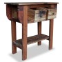 Solid recycled wood console table 80x35x80 cm by vidaXL, Side tables - Ref: Foro24-244509, Price: 242,11 €, Discount: %