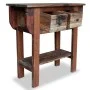 Solid recycled wood console table 80x35x80 cm by vidaXL, Side tables - Ref: Foro24-244509, Price: 236,78 €, Discount: %