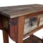 Solid recycled wood console table 80x35x80 cm by vidaXL, Side tables - Ref: Foro24-244509, Price: 236,78 €, Discount: %