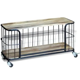 TV-Schrank aus massivem Mangoholz, 100 x 40 x 45 cm von vidaXL, TV-Möbel - Ref: Foro24-243301, Preis: 204,37 €, Rabatt: %