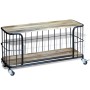 TV-Schrank aus massivem Mangoholz, 100 x 40 x 45 cm von vidaXL, TV-Möbel - Ref: Foro24-243301, Preis: 206,99 €, Rabatt: %