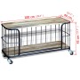 TV-Schrank aus massivem Mangoholz, 100 x 40 x 45 cm von vidaXL, TV-Möbel - Ref: Foro24-243301, Preis: 206,99 €, Rabatt: %