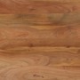 Esstisch aus massivem Akazienholz und Stahl 120x60x76 cm von vidaXL, Küchen- und Esstische - Ref: Foro24-246295, Preis: 207,8...