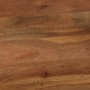 Esstisch aus massivem Akazienholz und Stahl 120x60x76 cm von vidaXL, Küchen- und Esstische - Ref: Foro24-246295, Preis: 207,8...