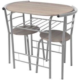 MDF-Frühstücksbar-Set von vidaXL, Möbelsets für Küchen und Esszimmer - Ref: Foro24-243002, Preis: 114,20 €, Rabatt: %