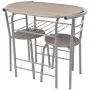 MDF Breakfast Bar Set by vidaXL, Furniture sets for kitchens and dining rooms - Ref: Foro24-243002, Price: 112,63 €, Discount: %