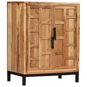 Solid brown acacia wood sideboard 60x35x76 cm by vidaXL, Sideboards - Ref: Foro24-246135, Price: 234,63 €, Discount: %
