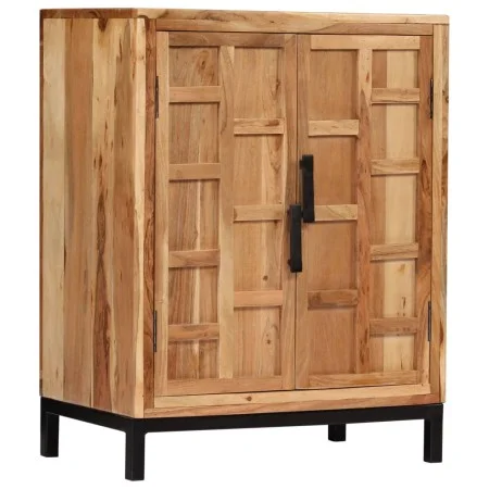 Solid brown acacia wood sideboard 60x35x76 cm by vidaXL, Sideboards - Ref: Foro24-246135, Price: 231,27 €, Discount: %