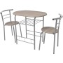 MDF-Frühstücksbar-Set von vidaXL, Möbelsets für Küchen und Esszimmer - Ref: Foro24-243002, Preis: 114,20 €, Rabatt: %