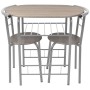 MDF-Frühstücksbar-Set von vidaXL, Möbelsets für Küchen und Esszimmer - Ref: Foro24-243002, Preis: 114,20 €, Rabatt: %