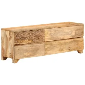 TV-Schrank aus massivem Mangoholz, 110 x 30 x 40 cm von vidaXL, TV-Möbel - Ref: Foro24-246144, Preis: 304,91 €, Rabatt: %
