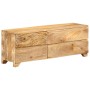 TV-Schrank aus massivem Mangoholz, 110 x 30 x 40 cm von vidaXL, TV-Möbel - Ref: Foro24-246144, Preis: 311,49 €, Rabatt: %
