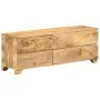 TV-Schrank aus massivem Mangoholz, 110 x 30 x 40 cm von vidaXL, TV-Möbel - Ref: Foro24-246144, Preis: 304,91 €, Rabatt: %
