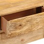 TV-Schrank aus massivem Mangoholz, 110 x 30 x 40 cm von vidaXL, TV-Möbel - Ref: Foro24-246144, Preis: 311,49 €, Rabatt: %