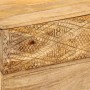 TV-Schrank aus massivem Mangoholz, 110 x 30 x 40 cm von vidaXL, TV-Möbel - Ref: Foro24-246144, Preis: 311,49 €, Rabatt: %